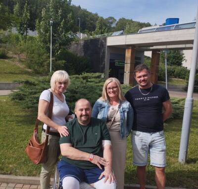 Sbírka pro zaměstnance Václava z pískovny Straškov